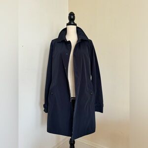 Banana Republic Trench Coat (Plaid detail)